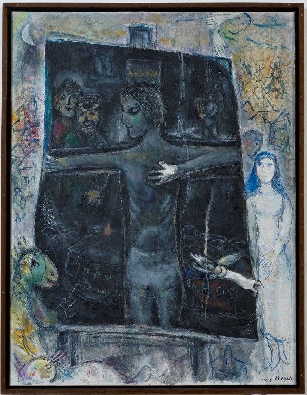 Marc Chagall, Devant le tableau, 1968-1971