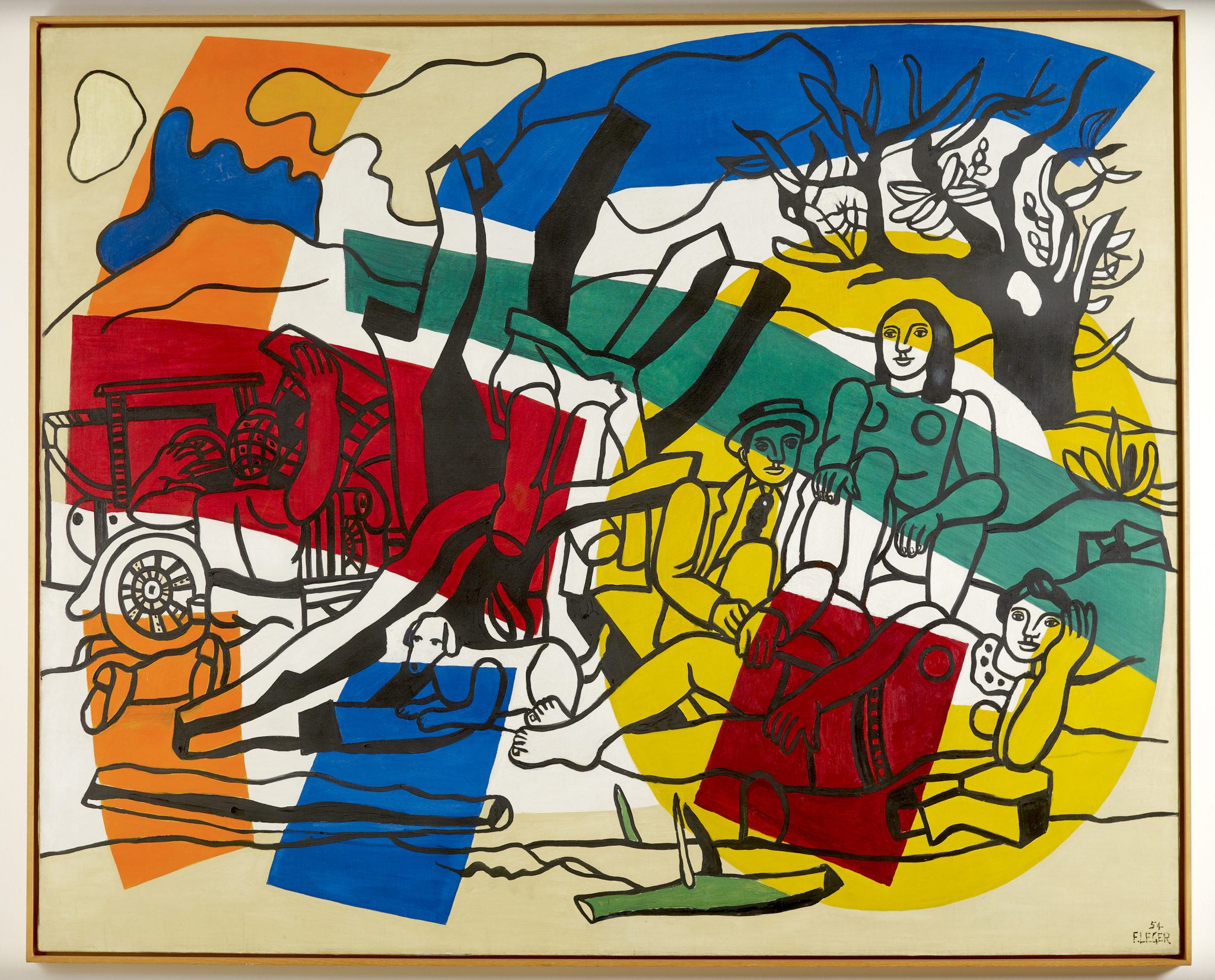 La partie de campagne, Fernand Léger Fondation Maeght