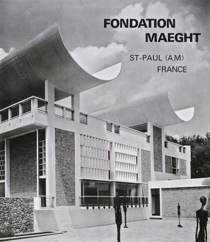Inauguration de la Fondation Maeght le 24 juillet 1964
