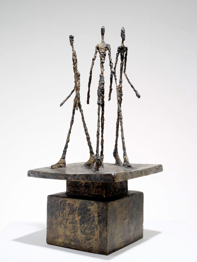 Alberto Giacometti, Trois hommes qui marchent, 1949