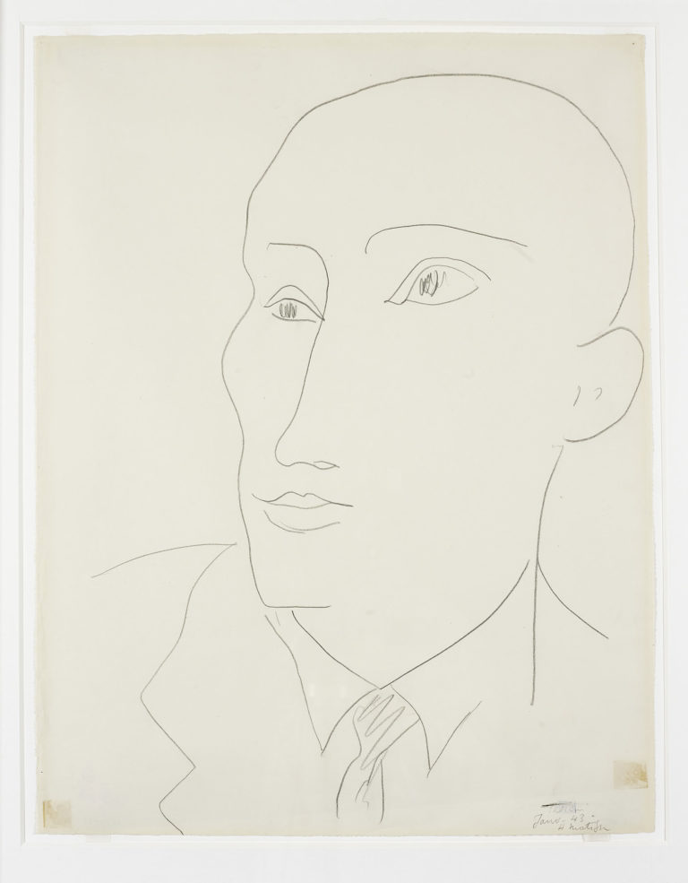 Henri Matisse, Portrait de Fabiani, 1943