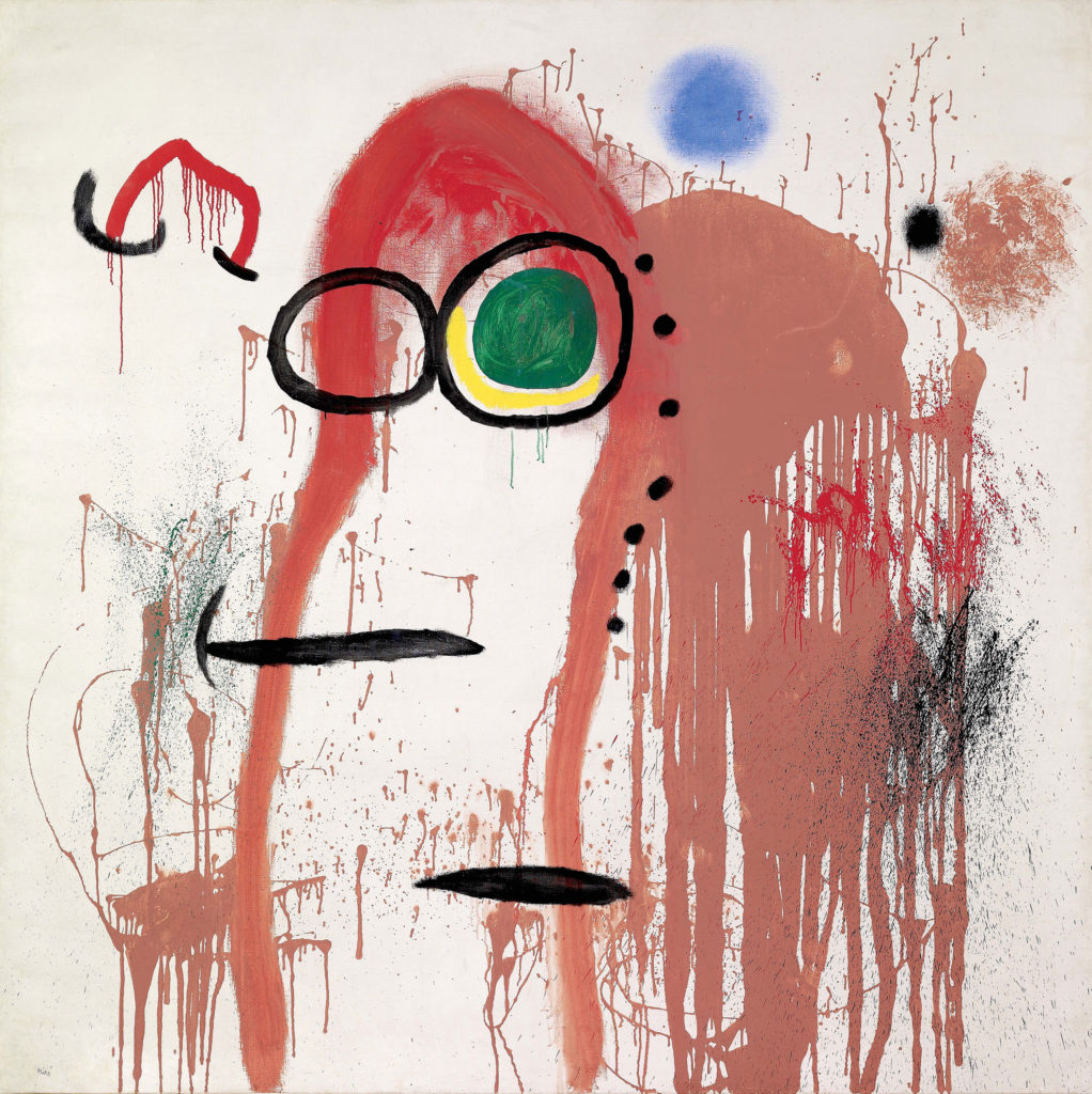 Joan Miró, Femme et oiseau I, 1964